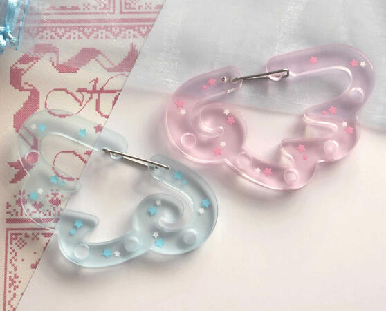 frosted wing carabiner