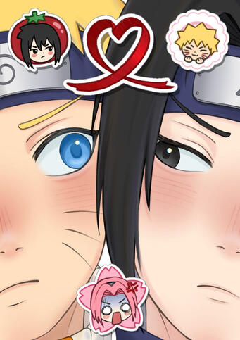 naruto and sasuke naruto and sasuke